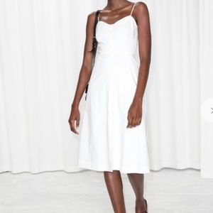 & Other stories white dress